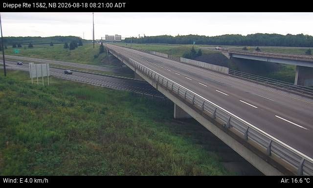 Web Cam image of Dieppe/Moncton (NB Highway 2)