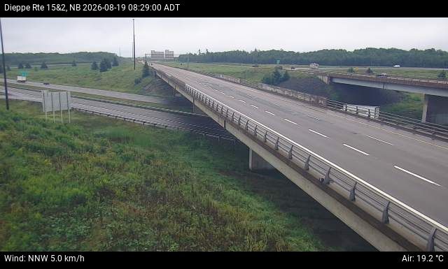 Web Cam image of Dieppe/Moncton (NB Highway 2)