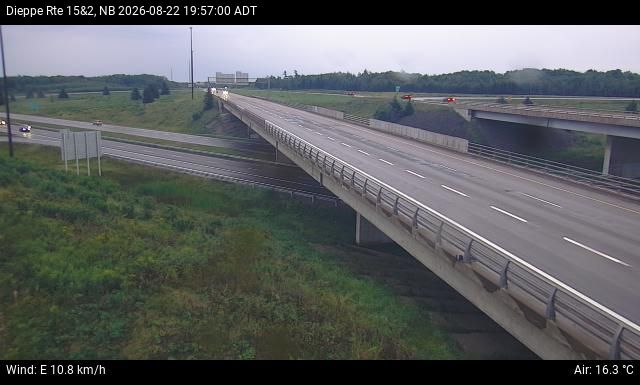 Web Cam image of Dieppe/Moncton (NB Highway 2)