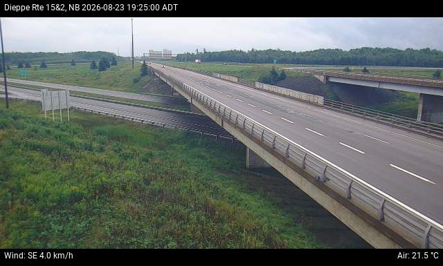 Web Cam image of Dieppe/Moncton (NB Highway 2)