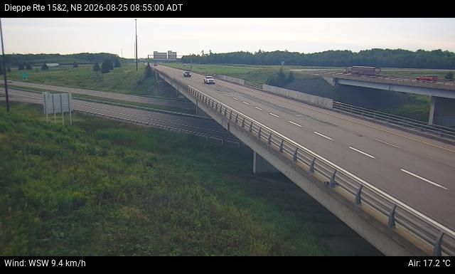 Web Cam image of Dieppe/Moncton (NB Highway 2)