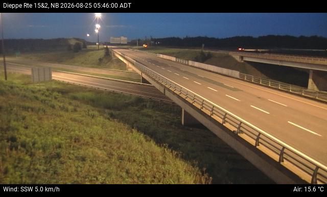 Web Cam image of Dieppe/Moncton (NB Highway 2)