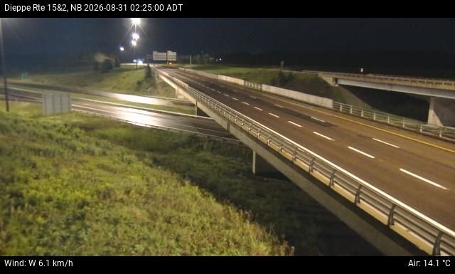 Web Cam image of Dieppe/Moncton (NB Highway 2)