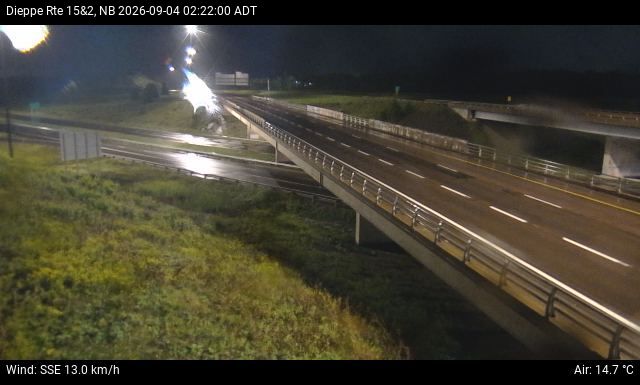 Web Cam image of Dieppe/Moncton (NB Highway 2)