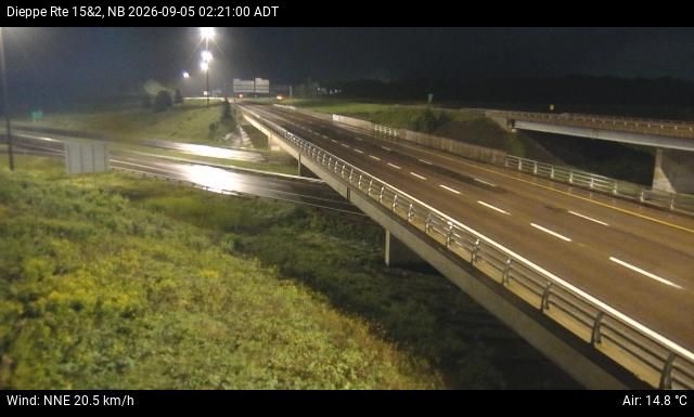 Web Cam image of Dieppe/Moncton (NB Highway 2)