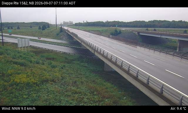 Web Cam image of Dieppe/Moncton (NB Highway 2)