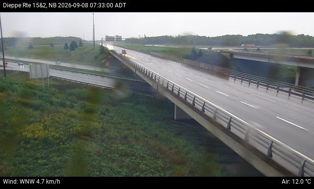Web Cam image of Dieppe/Moncton (NB Highway 2)