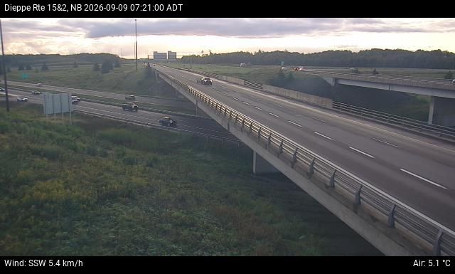 Web Cam image of Dieppe/Moncton (NB Highway 2)