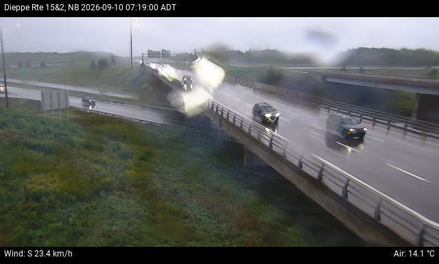 Web Cam image of Dieppe/Moncton (NB Highway 2)