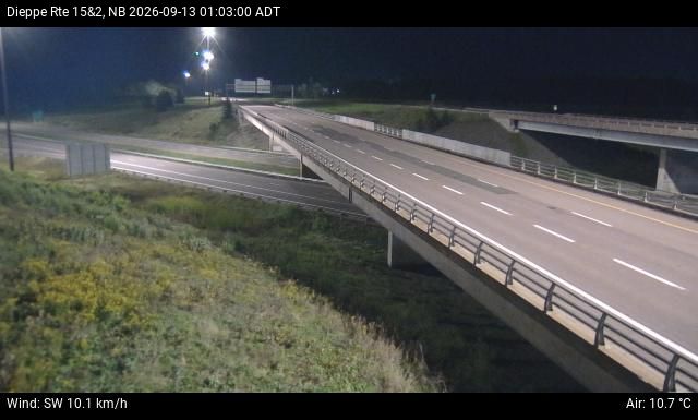Web Cam image of Dieppe/Moncton (NB Highway 2)