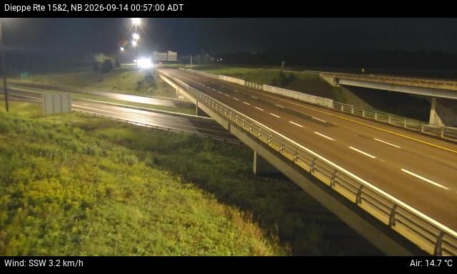 Web Cam image of Dieppe/Moncton (NB Highway 2)