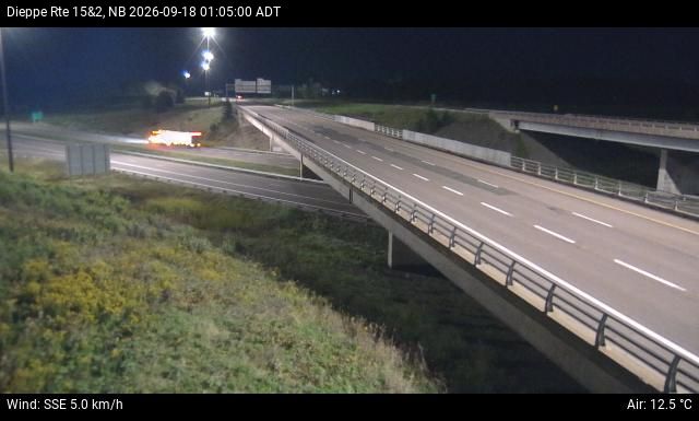 Web Cam image of Dieppe/Moncton (NB Highway 2)