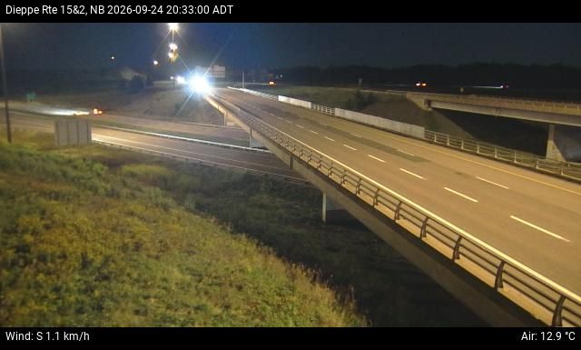Web Cam image of Dieppe/Moncton (NB Highway 2)