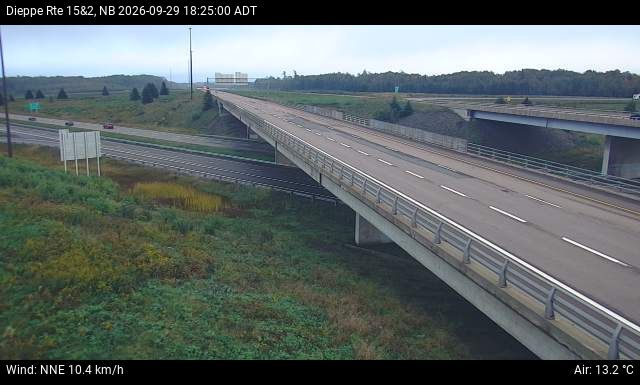 Web Cam image of Dieppe/Moncton (NB Highway 2)
