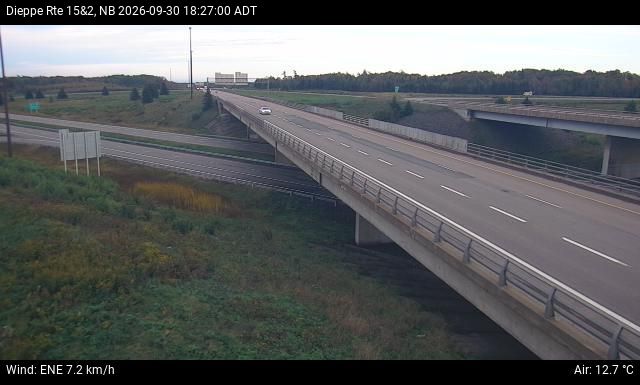 Web Cam image of Dieppe/Moncton (NB Highway 2)
