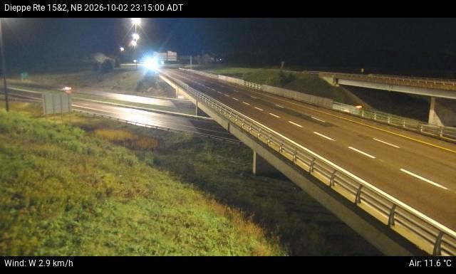 Web Cam image of Dieppe/Moncton (NB Highway 2)
