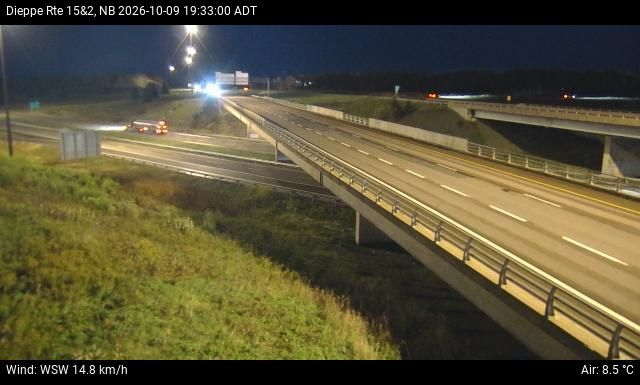 Web Cam image of Dieppe/Moncton (NB Highway 2)