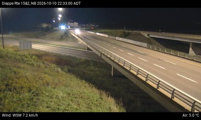 Web Cam image of Dieppe/Moncton (NB Highway 2)
