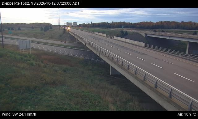Web Cam image of Dieppe/Moncton (NB Highway 2)
