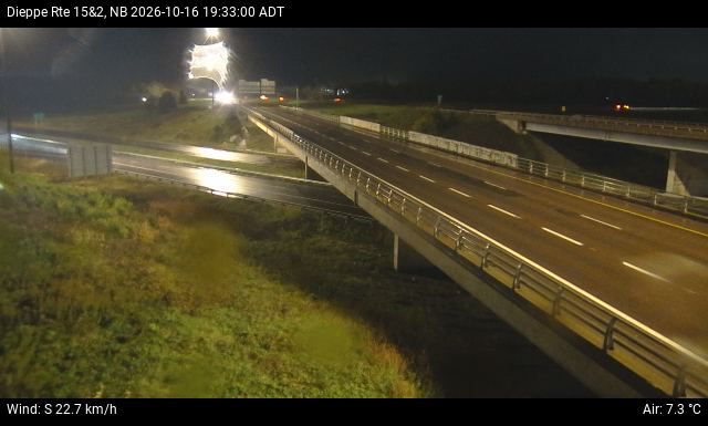 Web Cam image of Dieppe/Moncton (NB Highway 2)