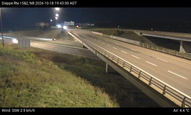 Web Cam image of Dieppe/Moncton (NB Highway 2)