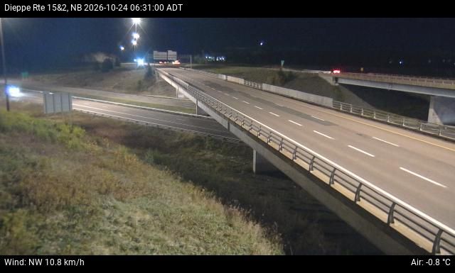 Web Cam image of Dieppe/Moncton (NB Highway 2)