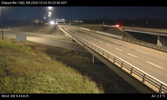 Web Cam image of Dieppe/Moncton (NB Highway 2)