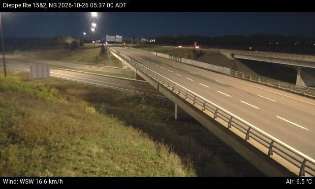 Web Cam image of Dieppe/Moncton (NB Highway 2)