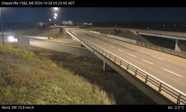 Web Cam image of Dieppe/Moncton (NB Highway 2)