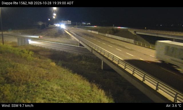Web Cam image of Dieppe/Moncton (NB Highway 2)