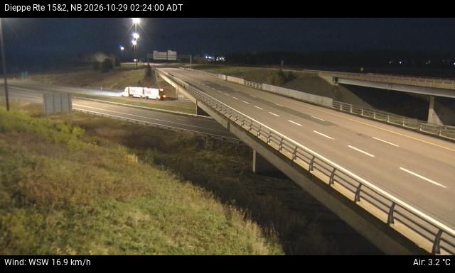 Web Cam image of Dieppe/Moncton (NB Highway 2)