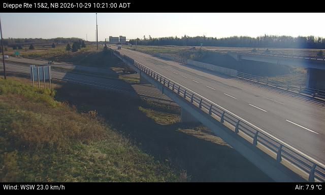 Web Cam image of Dieppe/Moncton (NB Highway 2)
