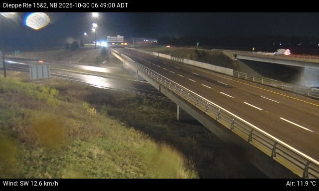 Web Cam image of Dieppe/Moncton (NB Highway 2)