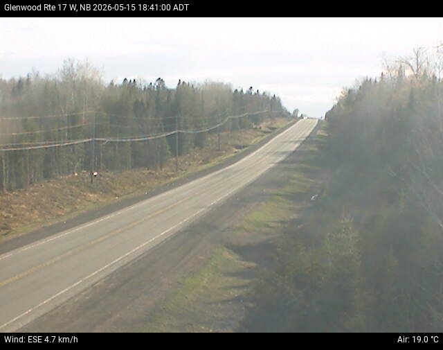 Web Cam image of Glenwood (NB Highway 17)