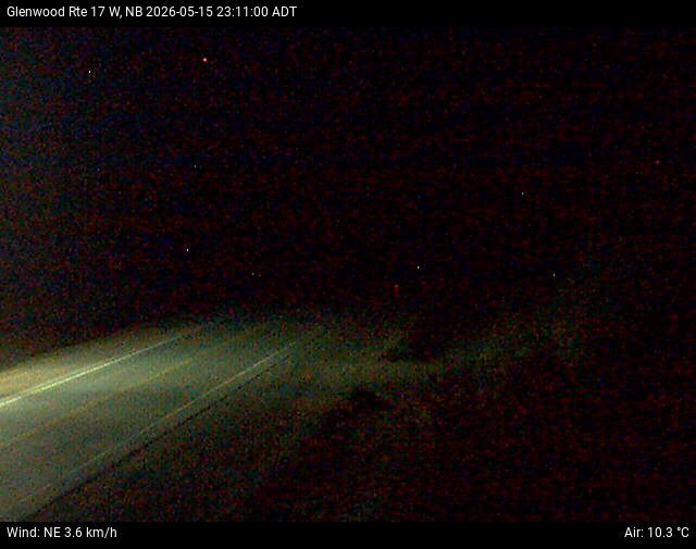 Web Cam image of Glenwood (NB Highway 17)