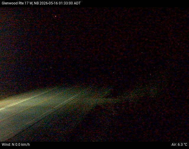 Web Cam image of Glenwood (NB Highway 17)