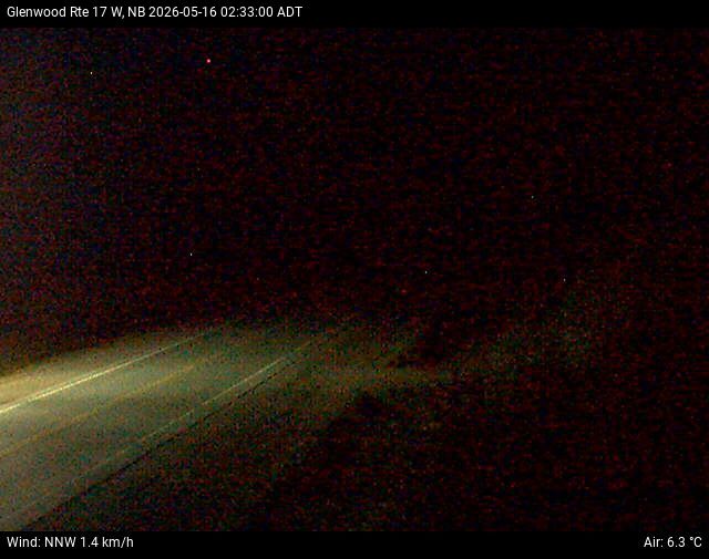 Web Cam image of Glenwood (NB Highway 17)