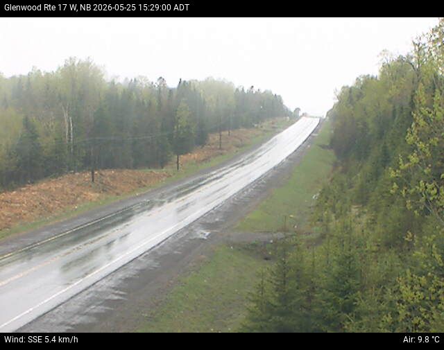 Web Cam image of Glenwood (NB Highway 17)