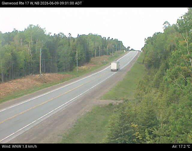 Web Cam image of Glenwood (NB Highway 17)