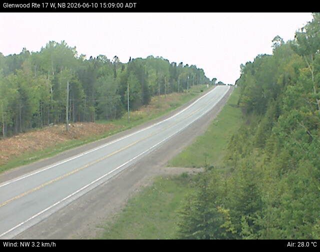 Web Cam image of Glenwood (NB Highway 17)