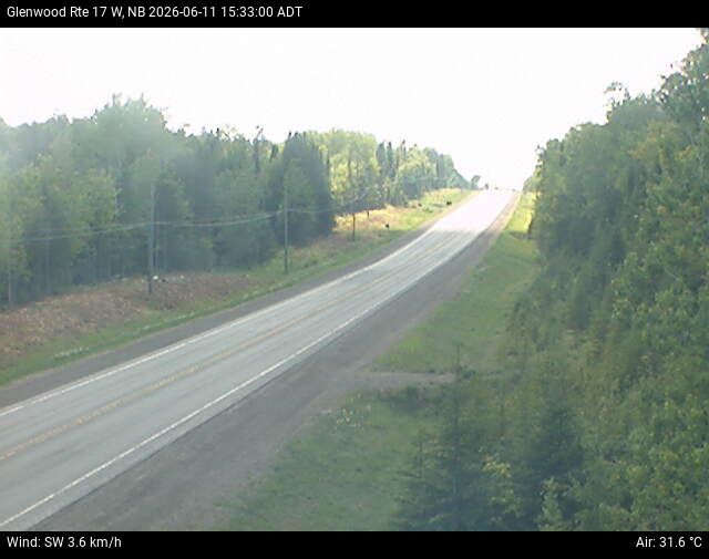 Web Cam image of Glenwood (NB Highway 17)