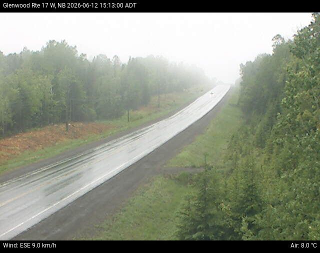 Web Cam image of Glenwood (NB Highway 17)