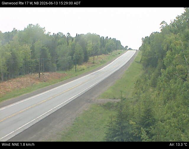 Web Cam image of Glenwood (NB Highway 17)