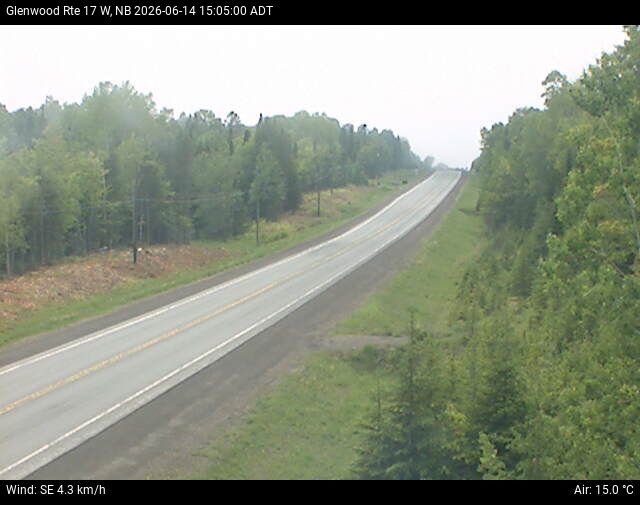 Web Cam image of Glenwood (NB Highway 17)