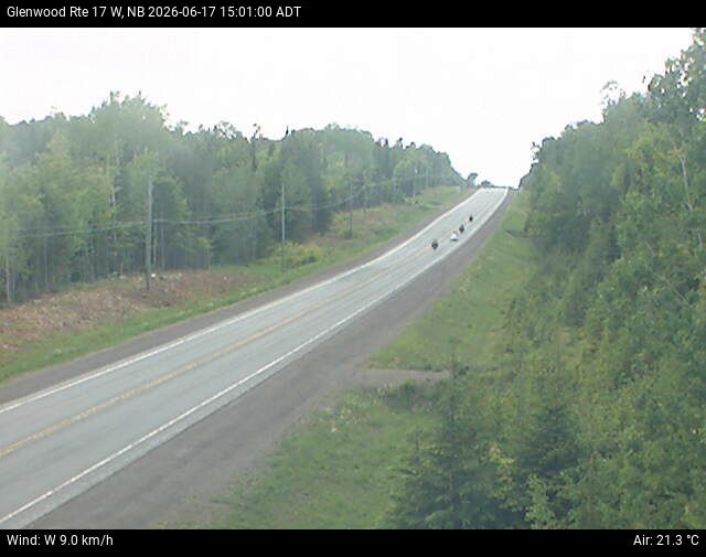 Web Cam image of Glenwood (NB Highway 17)