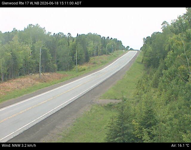 Web Cam image of Glenwood (NB Highway 17)