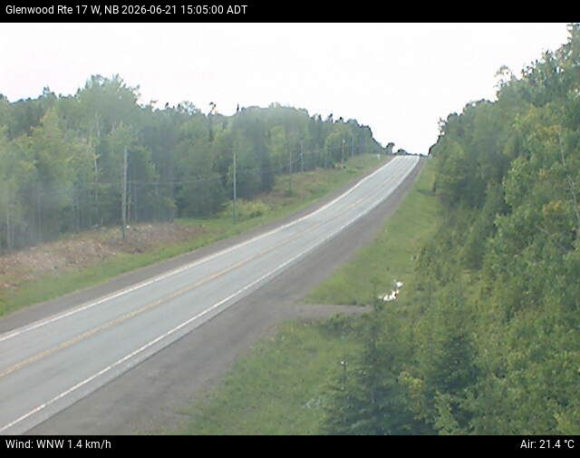 Web Cam image of Glenwood (NB Highway 17)