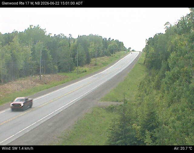 Web Cam image of Glenwood (NB Highway 17)