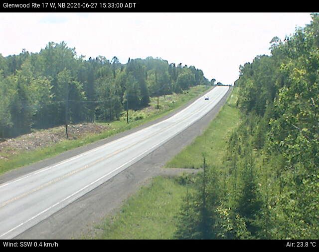 Web Cam image of Glenwood (NB Highway 17)