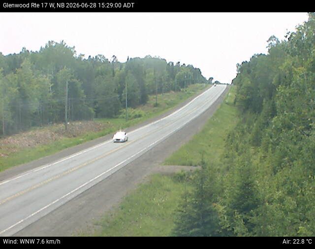Web Cam image of Glenwood (NB Highway 17)